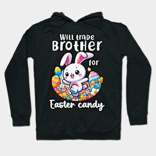 Will Trade Brother For Easter Candy I Egg Hunting Hoodie